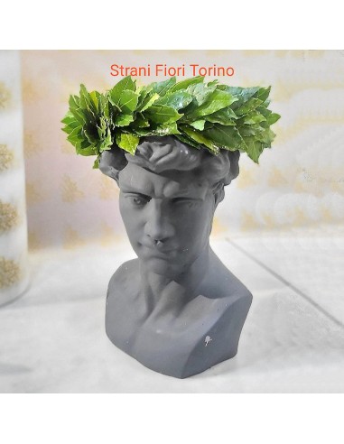 coroncina solo foglie e fiocco