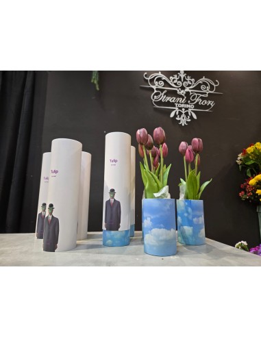 Tulip - Tulipani profumati in lattice in confezione di design