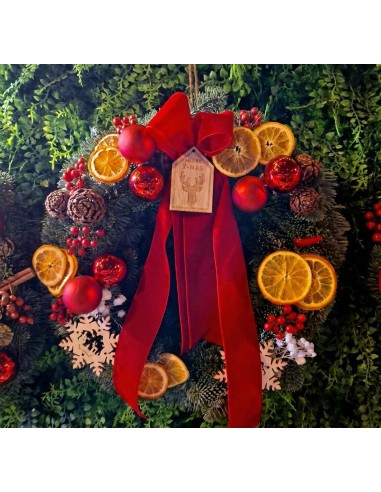 Ghirlanda Natalizia Premium con Arance...